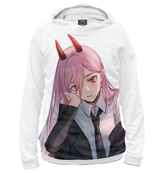 Женское Худи Человек бензопила: пауэр демон