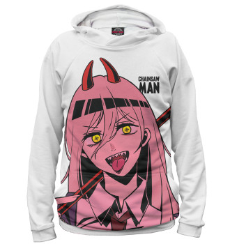 Женское Худи Power White Background