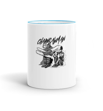 Кружка Дэнджи сидит