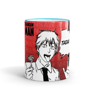 Кружка Человек-бензопила. Denji