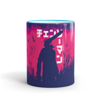 Кружка Saw silhouette