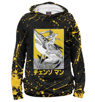 Мужское Худи Человек-Бензопила Пауэр